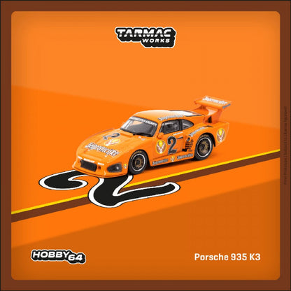 Tarmac Works Porsche 935 K3 Jagermeister DRM 1980 Orange 1:64