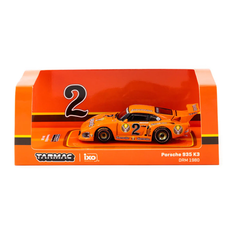 Tarmac Works Porsche 935 K3 Jagermeister DRM 1980 Orange 1:64