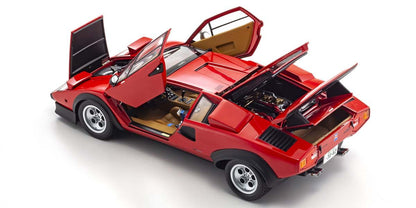 Kyosho 1982 Lamborghini Countach LP500S Walter Wolf Red 1:18 RESIN