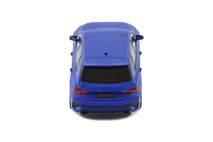 GT Spirit 2022 Audi RS3 Sportback 8Y Performance Edition Nogaro Blue 1:18 Resin