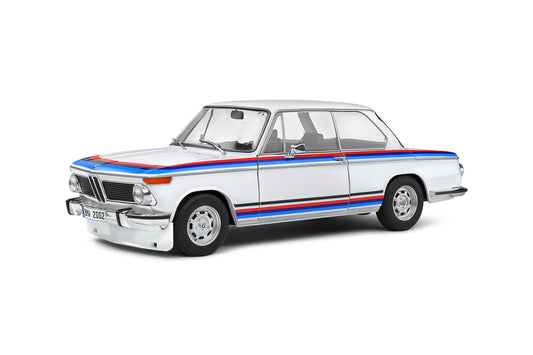 Solido 1971 BMW 2002 Tii Turbo Evocation White 1:18