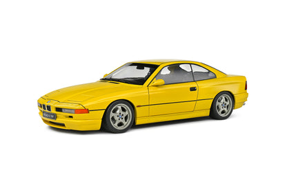 Solido 1990 BMW E31 850 CSi Coupe Yellow 1:18