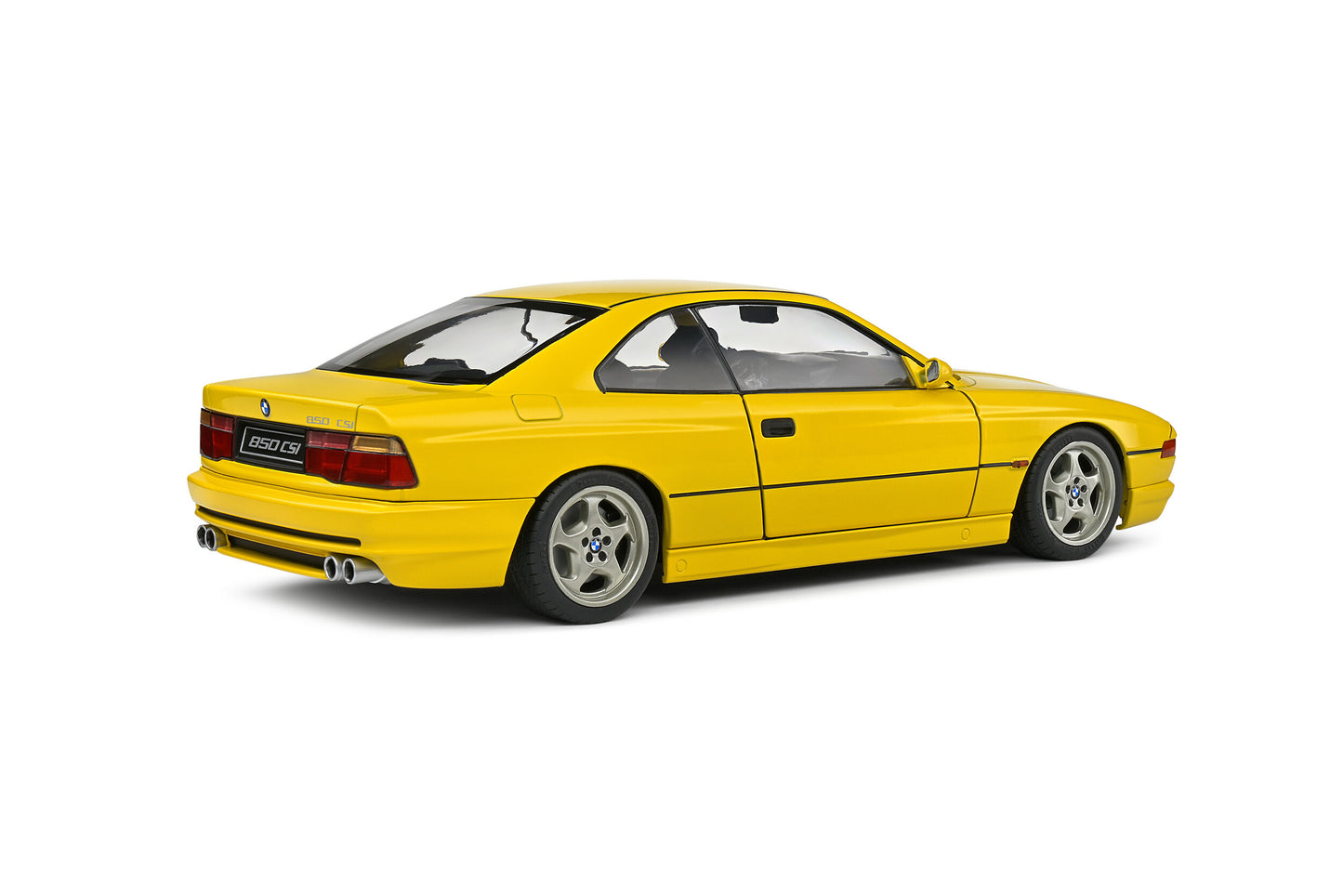 Solido 1990 BMW E31 850 CSi Coupe Yellow 1:18