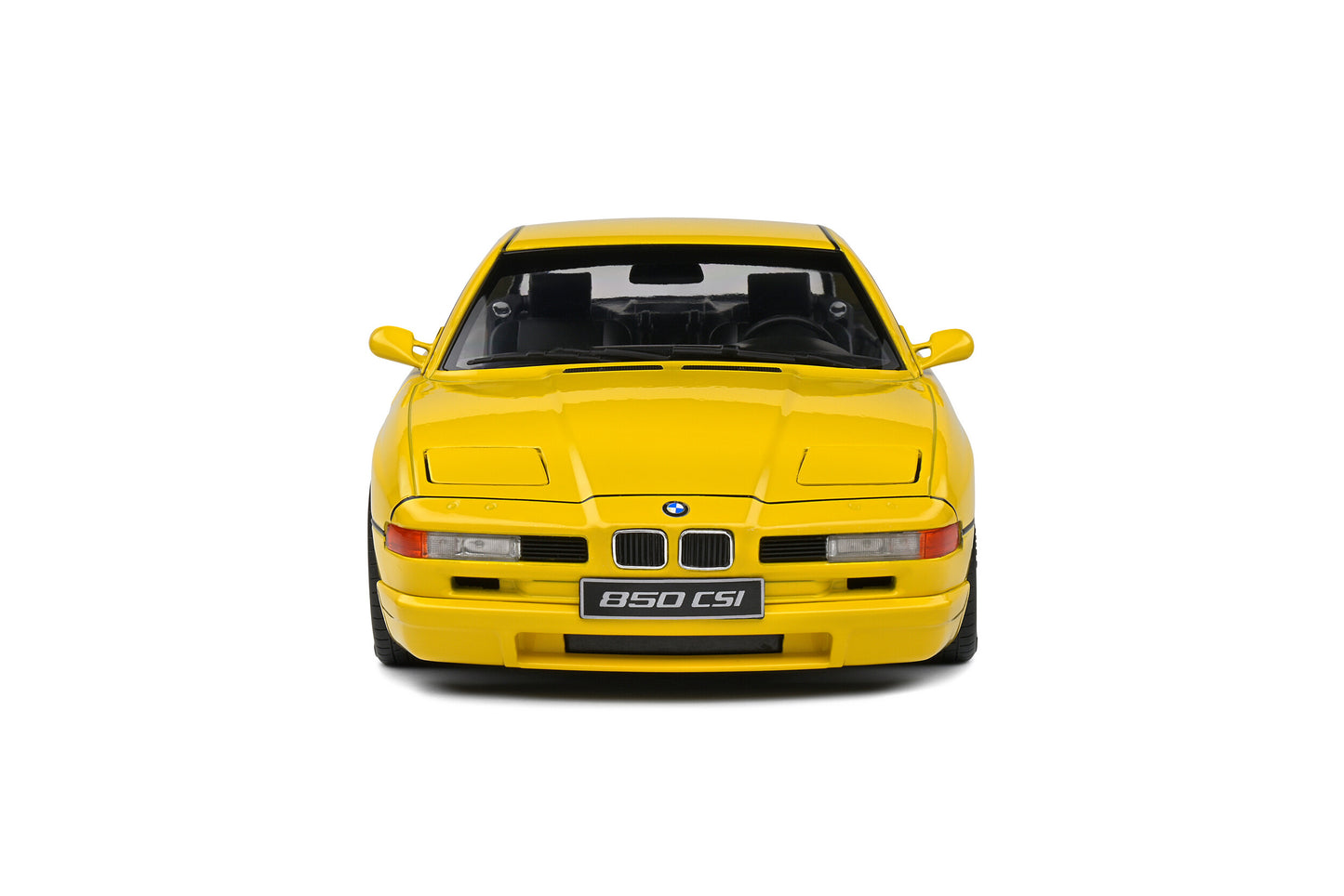 Solido 1990 BMW E31 850 CSi Coupe Yellow 1:18