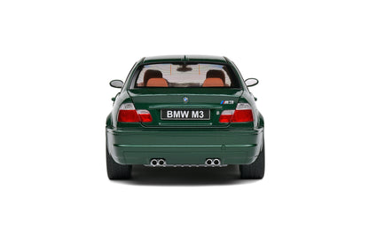 Solido 2000 BMW E46 M3 Coupe Oxford Green 1:18