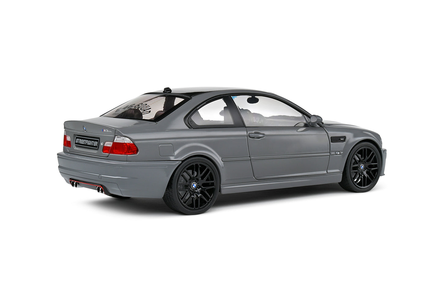 Solido 2000 BMW E46 M3 Coupe Streetfighter Nardo Grey 1:18