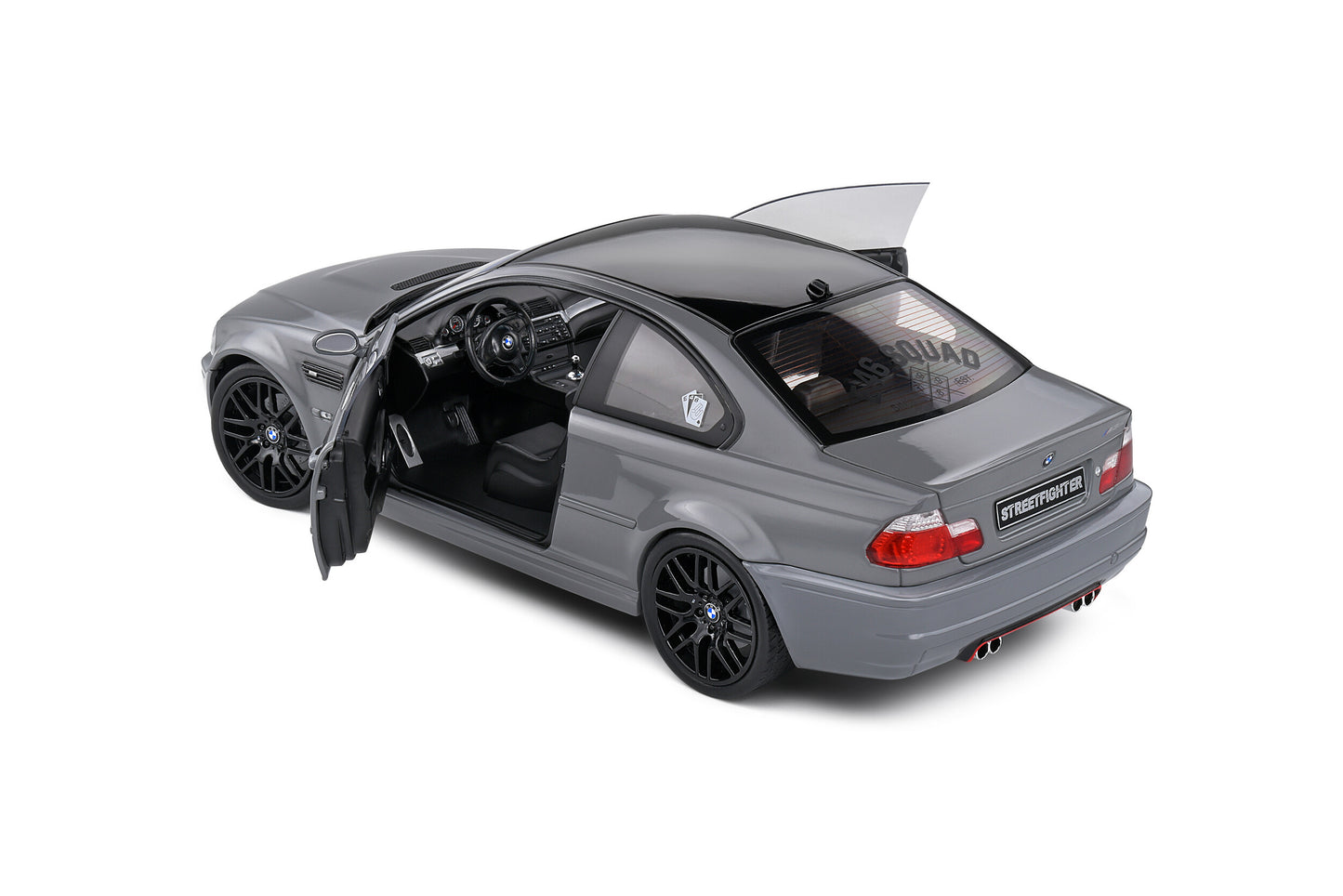 Solido 2000 BMW E46 M3 Coupe Streetfighter Nardo Grey 1:18