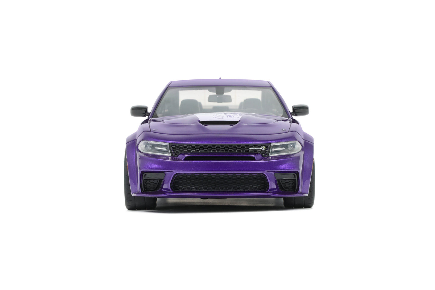 GT Spirit 2023 Dodge Charger Super Bee Scat Pack Widebody Plum Crazy 1:18 RESIN, SEALED