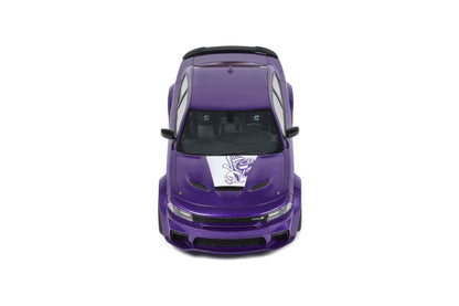 GT Spirit 2023 Dodge Charger Super Bee Scat Pack Widebody Plum Crazy 1:18 RESIN, SEALED