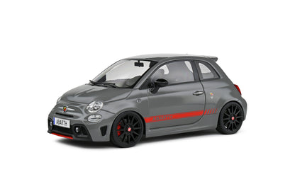 Solido 2022 Fiat 695 (500) Abarth XSR Edition Yamaha Record Grey w/ Red Stripe 1:18