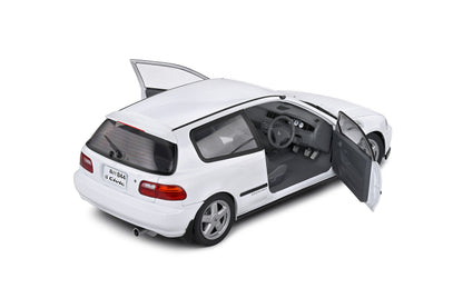 Solido 1991 Honda Civic EG6 Hatchback Frost White 1:18