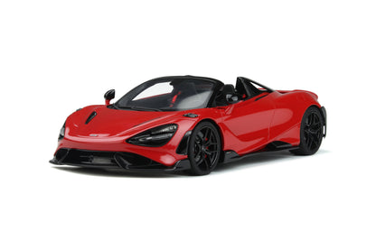 GT Spirit 2021 Mclaren 765LT Spyder Red 1:18 LIMITED, Resin