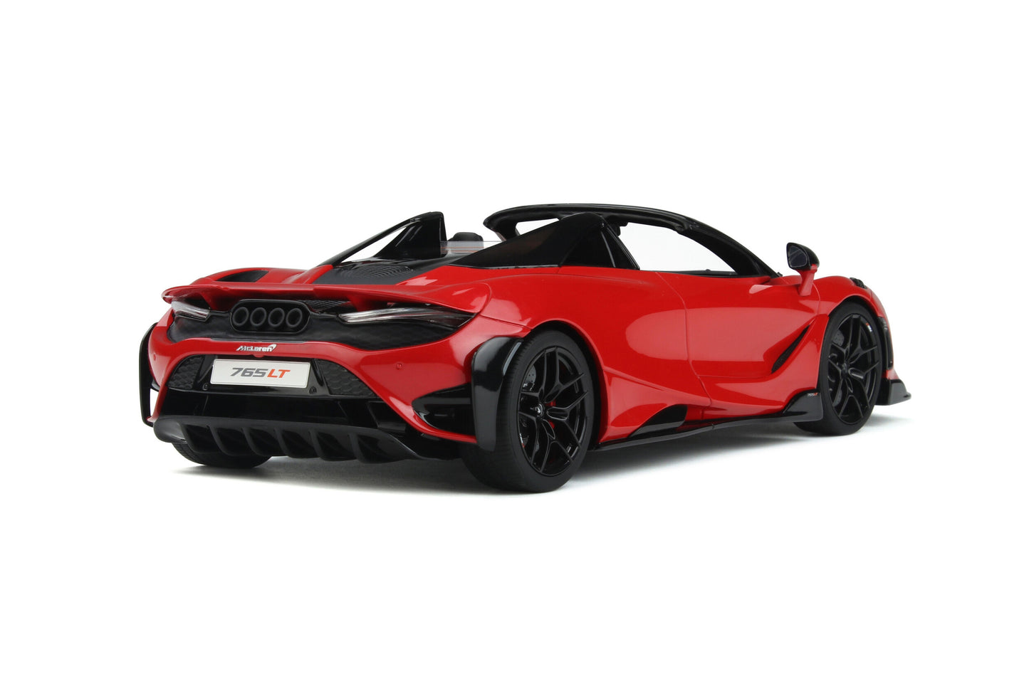 GT Spirit 2021 Mclaren 765LT Spyder Red 1:18 LIMITED, Resin