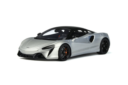 GT Spirit 2021 Mclaren Artura Silver Metallic 1:18 LIMITED, Resin