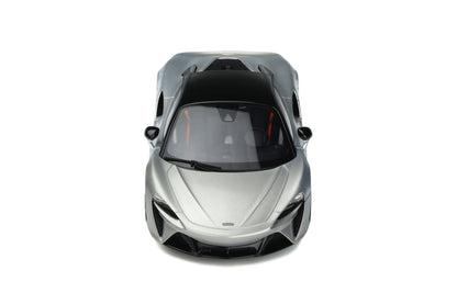 GT Spirit 2021 Mclaren Artura Silver Metallic 1:18 LIMITED, Resin