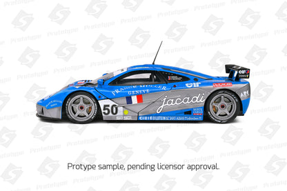 Solido 1995 Mclaren F1 GTR Short Tail #50 Giroux, Grouillard, Deltraz 24hr LeMans Blue 1:18