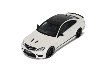 GT Spirit 2013 Mercedes Benz C63 AMG Coupe W204 Edition 507 White 1:18