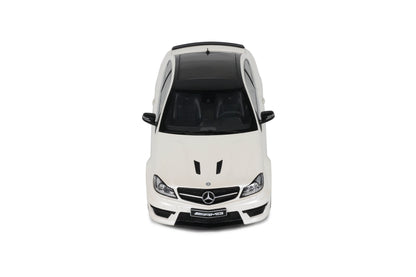 GT Spirit 2013 Mercedes Benz C63 AMG Coupe W204 Edition 507 White 1:18