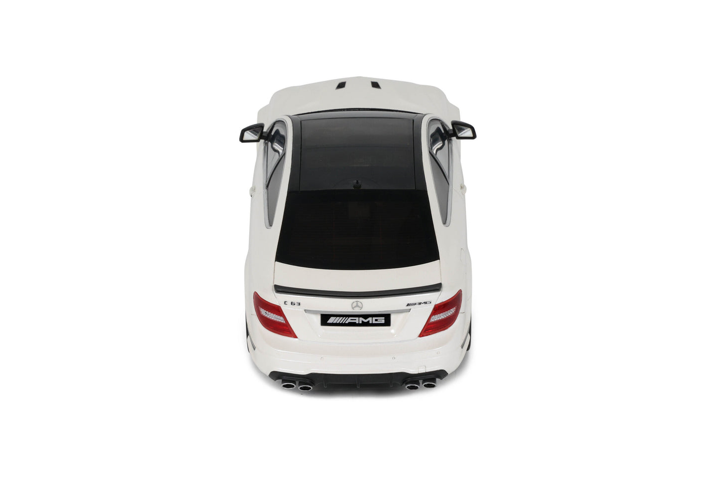 GT Spirit 2013 Mercedes Benz C63 AMG Coupe W204 Edition 507 White 1:18