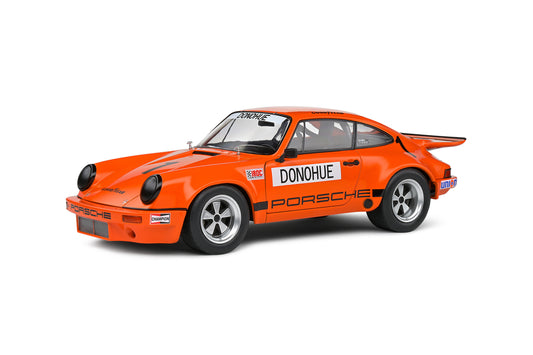 Solido 1974 Porsche 911 IROC Daytona No 1 Donohue IROC Orange 1:18