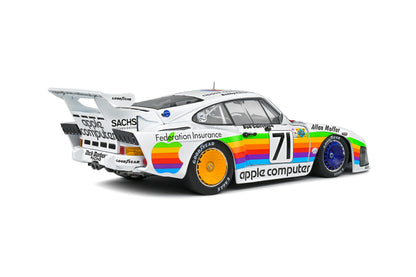 Solido 1980 Porsche 935 K3 #71 Apple Computer 24hr Le Mans White 1:18