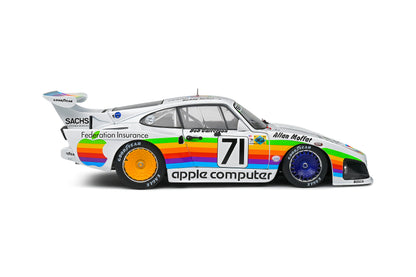 Solido 1980 Porsche 935 K3 #71 Apple Computer 24hr Le Mans White 1:18