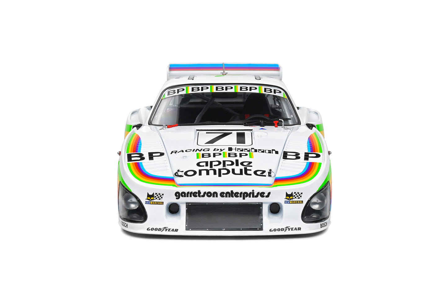 Solido 1980 Porsche 935 K3 #71 Apple Computer 24hr Le Mans White 1:18