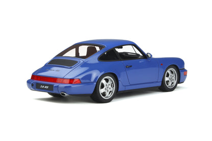 GT Spirit 1992 Porsche 911 (964) RS Coupe Maritime Blue 1:18