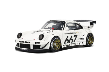 GT Spirit 2020 Porsche 911 964 RWB Coast Cycles White 1:18 Resin