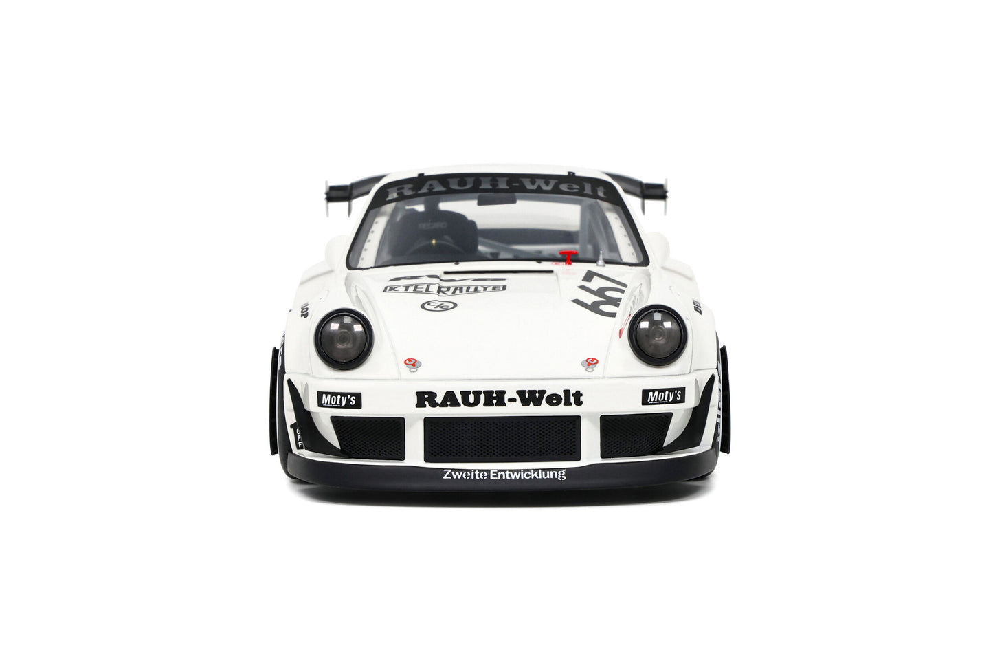 GT Spirit 2020 Porsche 911 964 RWB Coast Cycles White 1:18 Resin