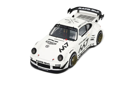 GT Spirit 2020 Porsche 911 964 RWB Coast Cycles White 1:18 Resin