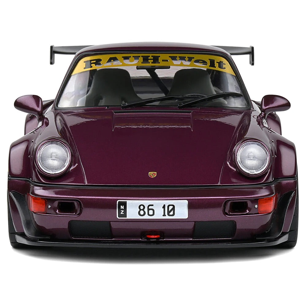 Solido 2022 Porsche RWB 964 Hekigyoku Purple 1:18