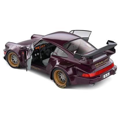 Solido 2022 Porsche RWB 964 Hekigyoku Purple 1:18