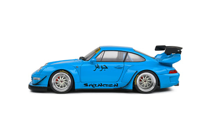 Solido 2018 Porsche 993 RWB Bodykit Shingen Blue 1:18