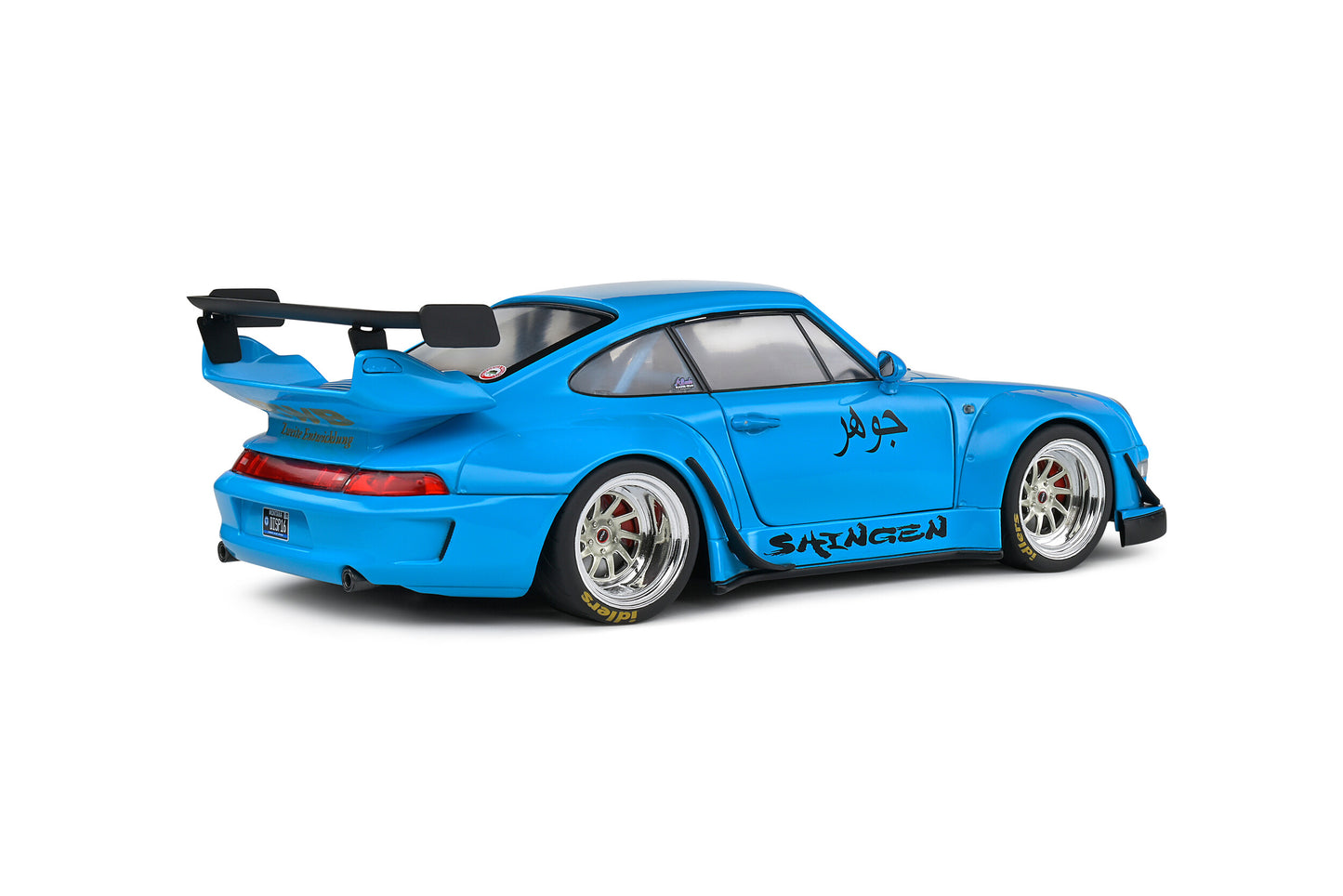 Solido 2018 Porsche 993 RWB Bodykit Shingen Blue 1:18