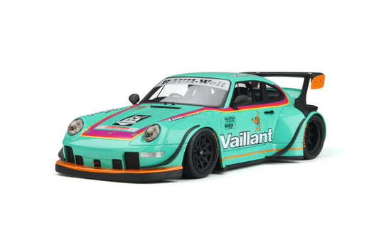 GT Spirit 2023 Porsche 911 993 RWB Bodykit Vaillant Green 1:18 Resin