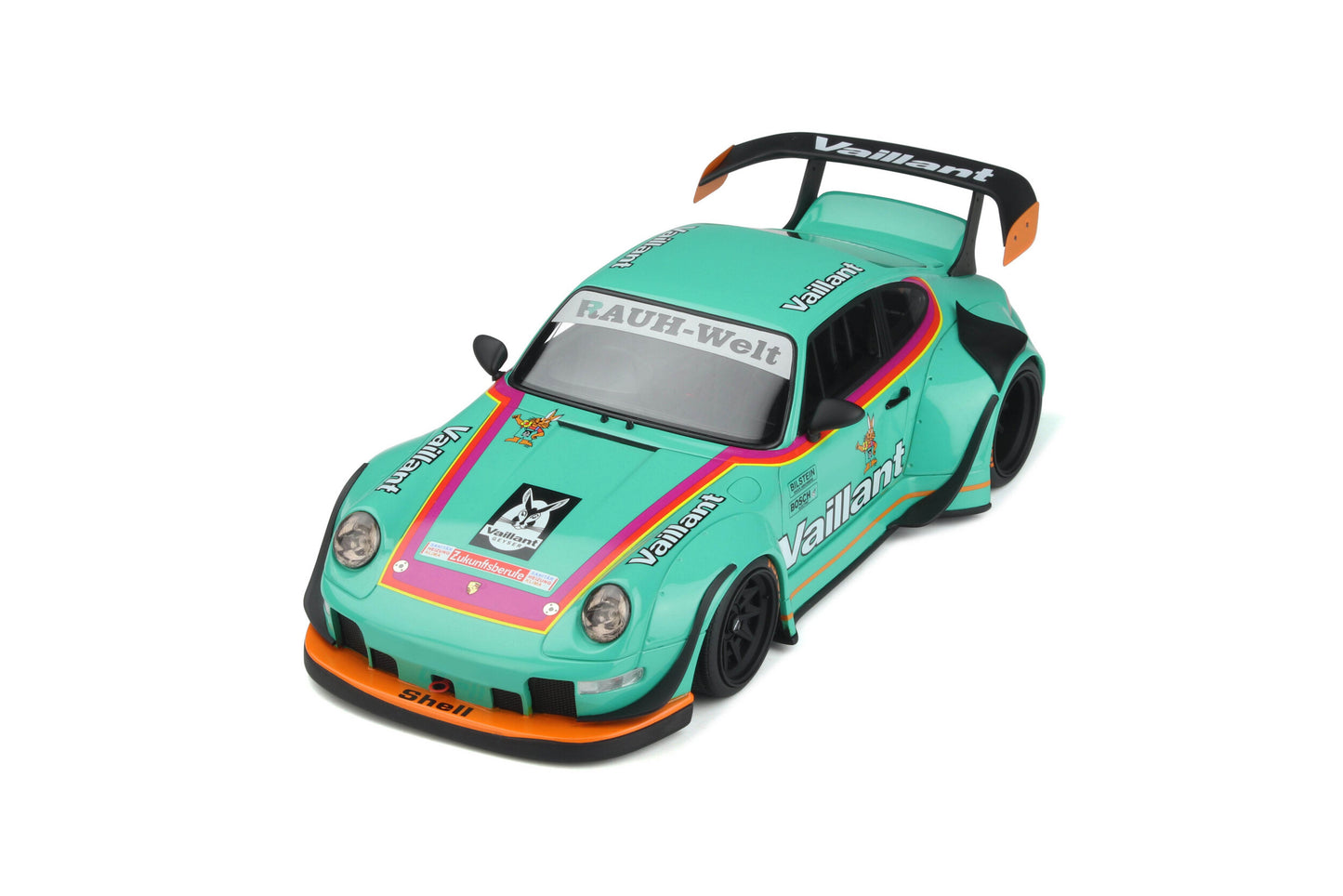 GT Spirit 2023 Porsche 911 993 RWB Bodykit Vaillant Green 1:18 Resin