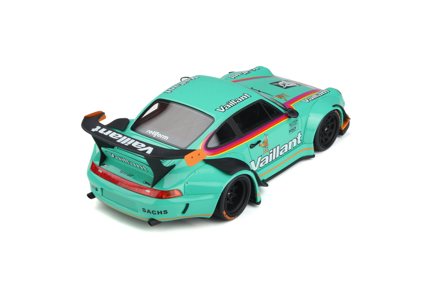 GT Spirit 2023 Porsche 911 993 RWB Bodykit Vaillant Green 1:18 Resin