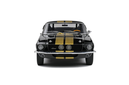 Solido 1967 Ford Shelby Mustang GT500 Black w/ Gold Stripes 1:18