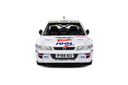 Solido 1999 Subaru Impreza 22b S5 WRC #17 Panizzi Rallye Monte Carlo White 1:18