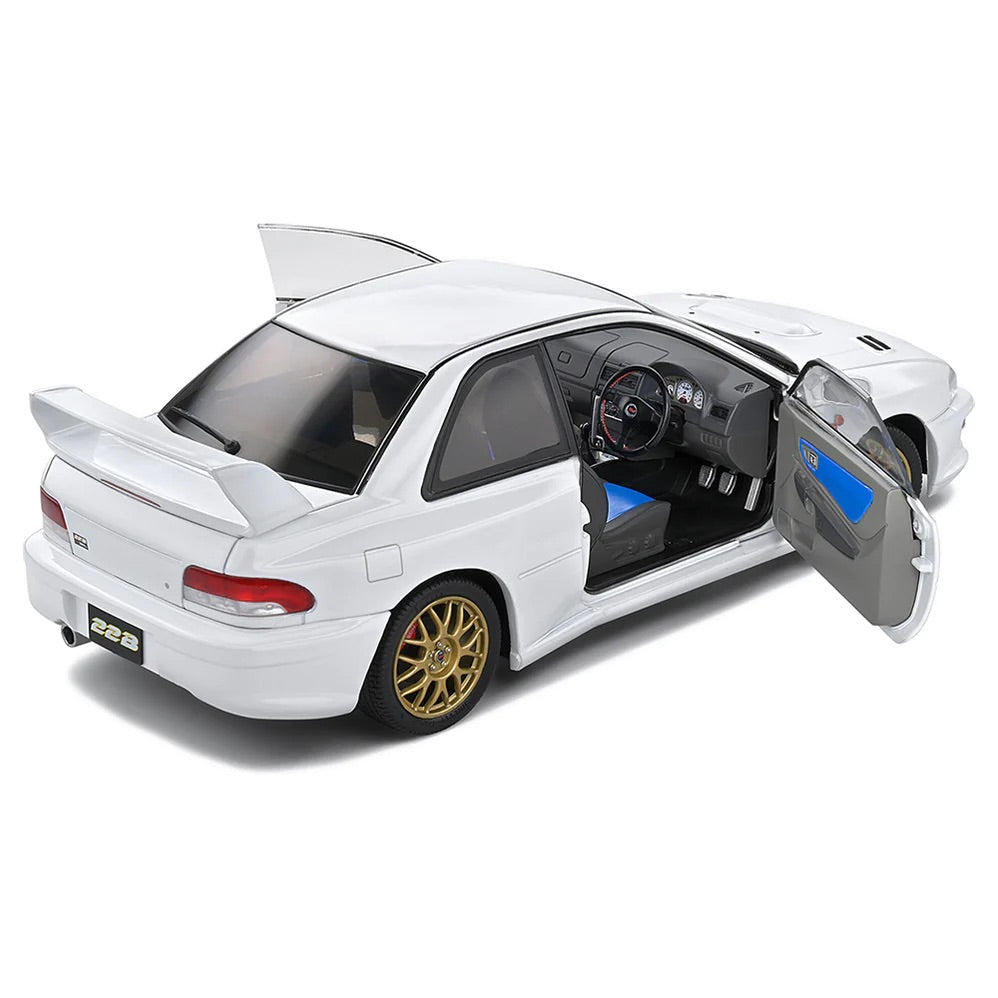 Solido Subaru Impreza 22B White 1:18