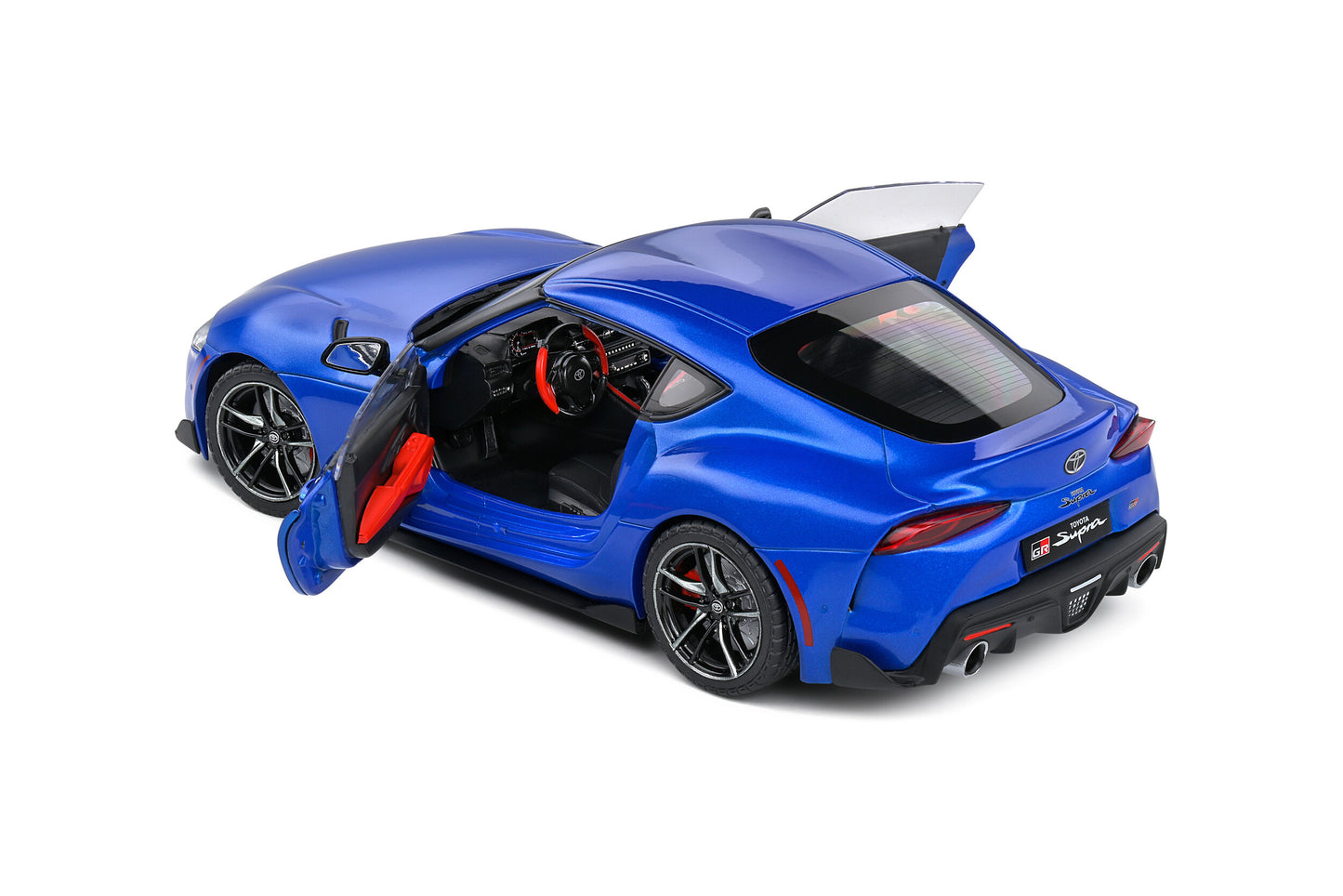 Solido 2021 Toyota GR Supra A90 Blue Metallic 1:18