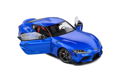 Solido 2021 Toyota GR Supra A90 Blue Metallic 1:18