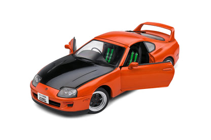 Solido 1993 Toyota Supra MK4 (A80) Streetfighter Orange RHD 1:18