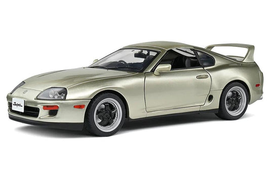 Solido 1998 Toyota Supra Mk4 (A80) Targa Roof Grey (w/ removable roof) 1:18