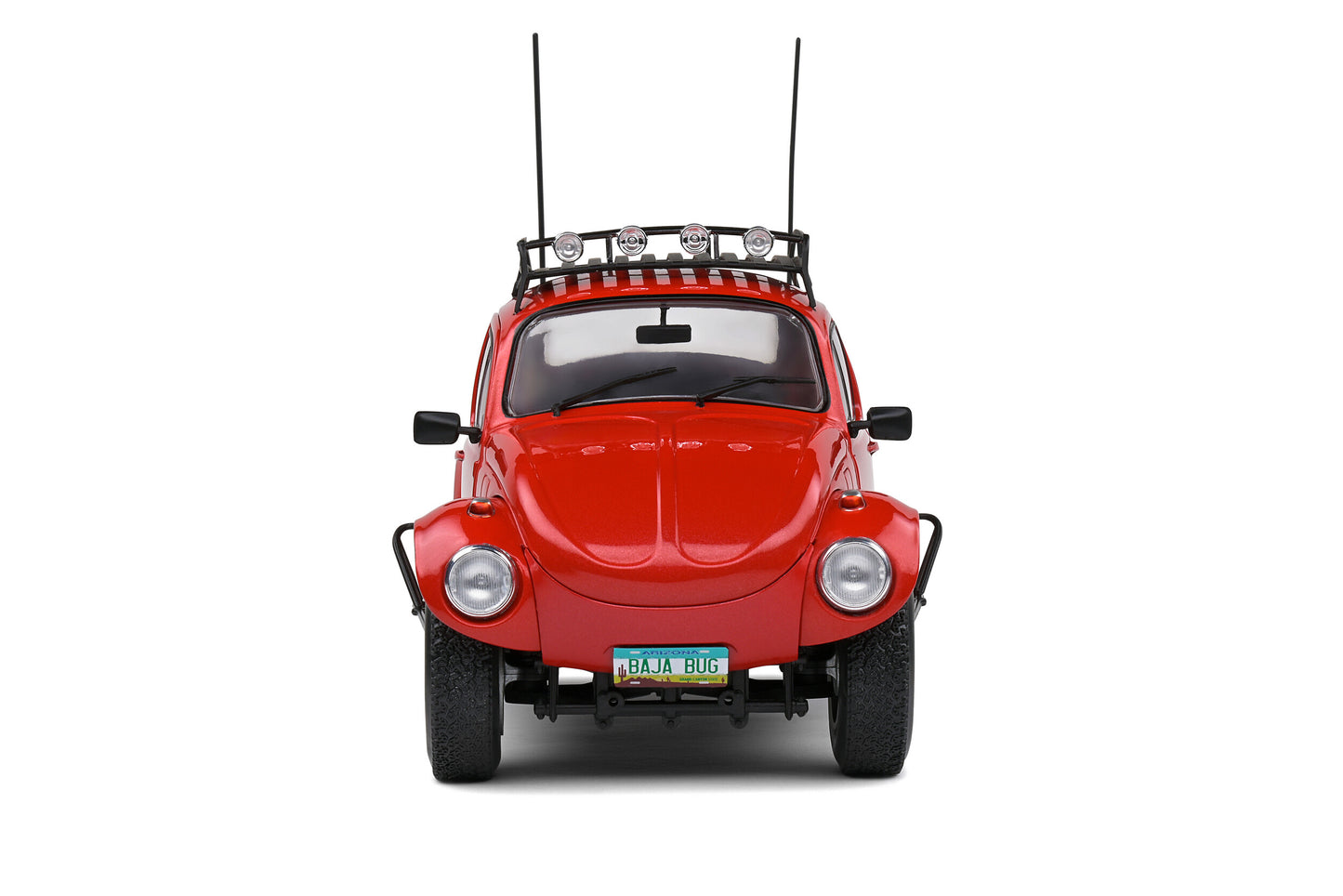 Solido 1976 Volkswagen Beetle Baja Red 1:18