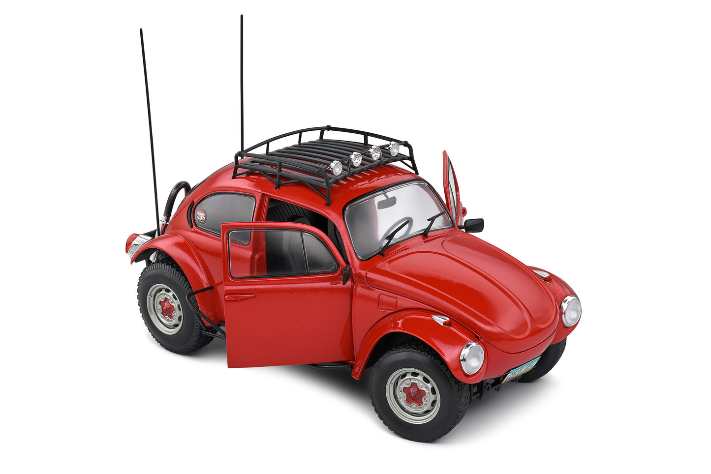 Solido 1976 Volkswagen Beetle Baja Red 1:18