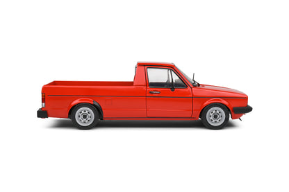 Solido 1982 Volkswagen MK 1 Caddy Pickup Mars Red 1:18