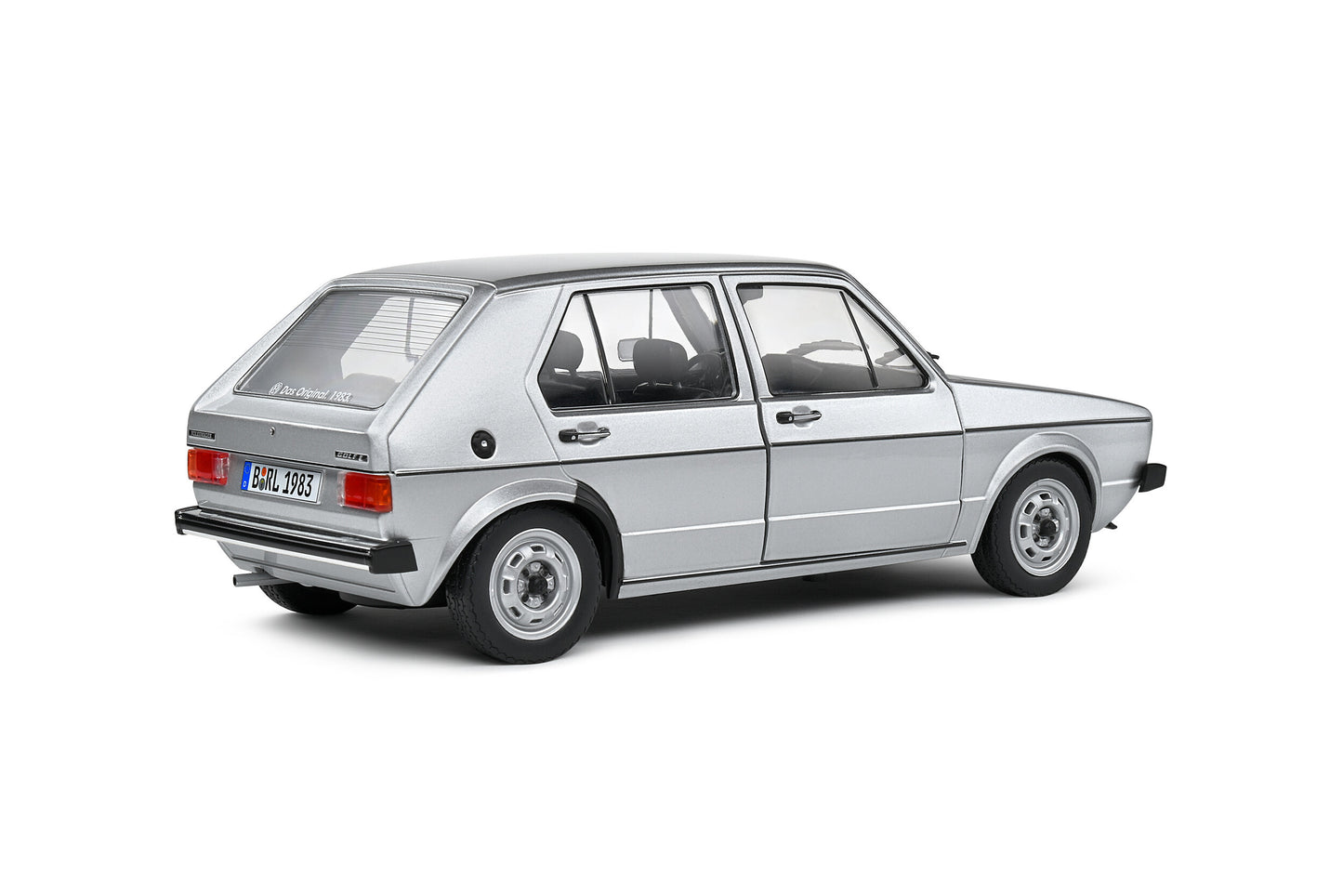 Solido 1983 VW Golf L MK1 Silver Metallic 1:18