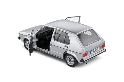 Solido 1983 VW Golf L MK1 Silver Metallic 1:18